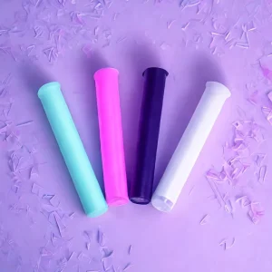 Derui Multi Size Child Proof Screw Cap PP Plastic Tube Screen Printed Customized Logo Pharmaceutical Storage Promotion