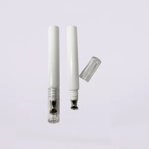 Dia16mm 3ml-15ml Customizable Cosmetic Plastic Tube Zinc alloy Head with Eye Cream Tube