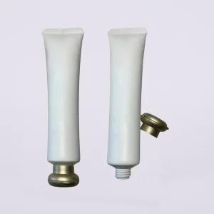 Dia22mm 15ml-30ml Customizable PE Black Matte Squeeze Plastic Cosmetic Tube for Lotion Skincare Cream with Flip Top