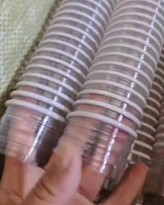 Different Diameter PVC Spiral Flexible Vacuum Suction Hose Spiral Reinforced PVC Suction Hose
