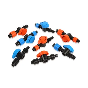 Discounted Full Set of Bypass Valve Accessories for Irrigation Valve 16 Drip Irrigation Tape Systems