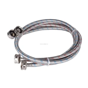 Dishwasher Water Hose Kit Universal Fit to All Dishwasher Brands Braided SS Dishwasher Water Supply Line