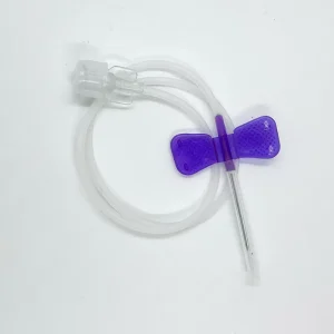 Disposable Plastic Butterfly Blood Collection Needle (27G/25G/23G)