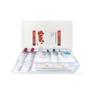 Disposable Sterile Vacuum Blood Collection Tube Kit [PRP KIT] for Veterinarian Use With Needle and Holder