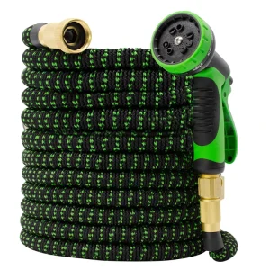 Double Latex 25ft 50ft 75ft 100ft Garden Hose Car Wash Equipment Paper Box Plastic Hose Style Expandable Garden Hose