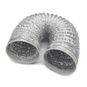 Double Layer Aluminum Foil Air Hose Flexible Ventilation Ducting