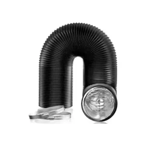Double Layer PVC Aluminum Foil Air Ventilation Flexible Vent Hose Pipes Air Industrial Flexible Duct