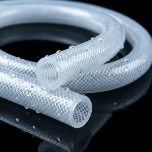 Double Layer Polyester Braid High Burst Pressure Hose Hydraulic Flexible Air Hose Silicone Rubber Tube