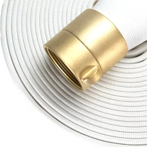 Double Sheet Three 3inch White Rubber Lining 20M-30M Fire Hose