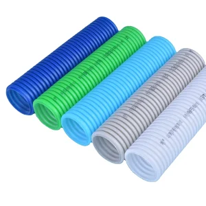 Double Wall Corrugated Ventilation Pipe Flexible Fresh Air Duct Low Wind Resistance for Commercial and Residential Systems