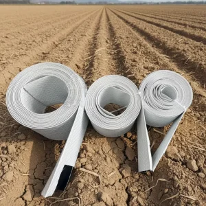 Double-color PE Lay Flat Agricultural Water Hose for Garden and Industrial Use Rolling Design 2”-4.5” 50/100 Meters