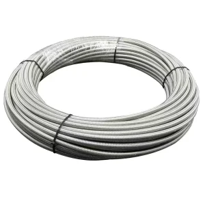 Double layer Stainless Steel Braided PTFE Hose Custom Sizes Available