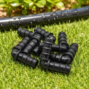 Drip Irrigation Garden Hose PE Pipe Barbed Elbow Connector for Pipelines