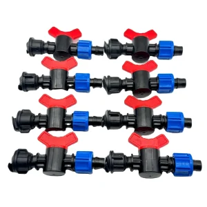 Drip Irrigation Kit 16mm Drip Irrigation Mini Control Valve for Plastic Hose