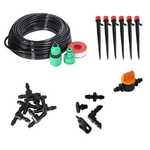 Drip Irrigation Kits 5m Hose Spring Nozzle sprinkler Set Garden farm of Watering and Irrigation System