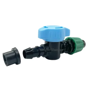 Drip Irrigation System Connectors Accessories Plastic 16mm Drip Tape Connector