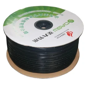 Drip Irrigation System Drip Line Drip Irrigation Tape 16mm Flat Emitter PE Material Black 0.8 2L Flow Rate Greenhouse