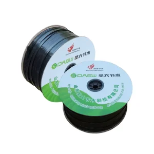 Drip Tape 0.2mm PE Material Black 16mm Diameter Water-Saving Agriculture Irrigation Tape 0.8-2L Flow Rate Inkjet Printed
