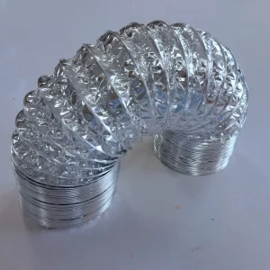 Dryer Duct Customized 10 Inch Non-Insulated Aluminum Foil Hose Flexible Duct for Air Conditioning Industrial Use Hospital Gym