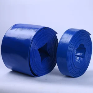Durable 1inch to 6 Inch Agricultural Irrigation Lay Flat PVC Coated Canvas Hose with Canvas Tube