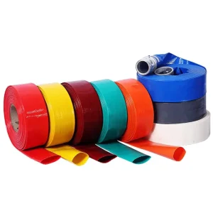 Durable 2 3 4 Inch Flexible PVC Lay Flat Hose High Pressure Pump Hose for Agricultural & Garden Irrigation Drainage
