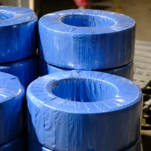 Durable Blue PVC Layflat Hose Pipe Flexible Design Custom Length Multi-Pressure (2-6 Bar) -5~65 for Irrigation Systems Ean