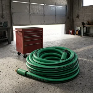 Durable Braided Water Garden Hose Anti Freeze Anti Break Flexible Pipe for Home Gardening Vehicle Cleaning Use