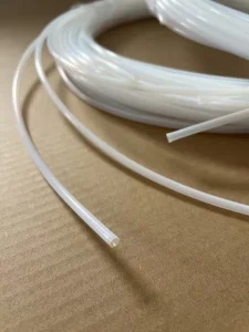 Durable Clear Flexible PTFE Capillary Tube 0.02-0.5mm Medical Grade High Insulation Heat and Corrosion Resistant for Lab