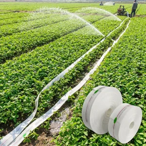 Durable Farm Water Discharge Hose High Pressure Lay Flat Hose PE Irrigation Pipe for Agriculture Irrigation Large Scale Field
