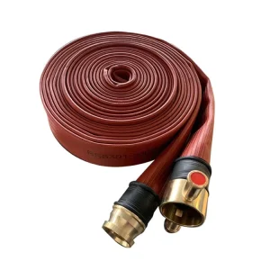 Durable Fire Hose (Rubber/PVC/Canvas) for Fire Fighting & Rescue Emergency Use