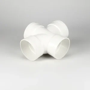 Durable High Pressure Flexible PVC Plastic Tubes Drainage Four-way ISO Standard High Flow Rate Customized 100m