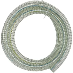 Durable High Pressure Transparent Flexible PVC Steel Wire Suction Hose for Irrigation Non Toxic ISO9001 Certified
