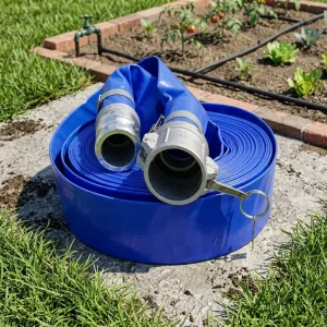 Durable Industrial 1-8 Inch Discharge PVC Lay Flat Hose Pipe 50/100 Meters Length PLFT Model