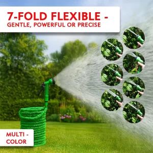 Durable Leak Proof 100FT Expandable Watering Pipe Set High Pressure 1/4 3/4 Latex Garden Hoses & Reels