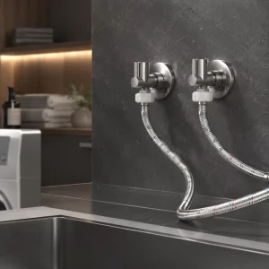 Durable Leak Proof Stainless Steel Braided Water Hose Standard Thread Plumbing Connection Line for Household Sanitary