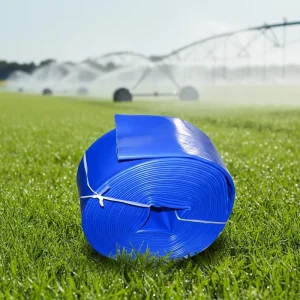 Durable Long-lasting High Pressure Anti-Corrosion Custom Wall Thickness Color PVC Layflat Hose For Agricultural Industrial Use