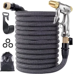 Durable Magic Expandable Flexible Garden Water Hose Rubber Material ANSI Standard 3/4” Diameter