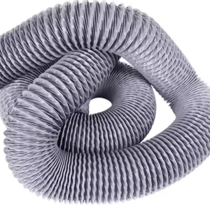 Durable Nylon Flexible Ducting Hose 2″-7 Inch Lightweight Duct Fan Hose for Industrial Ventilation