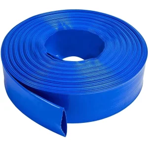Durable PVC Discharge Hose Plastic Tubes with Flexible Fitting Industrial Grade Drainage System