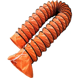 Durable PVC Flexible Fireproof Heat Insulating Ventilation Exhaust Hose for Confined Spaces