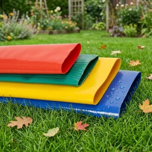 Durable PVC Lay Flat Hose 50m 100m Flexible Non Toxic Farm Irrigation & Drainage in Different Colors