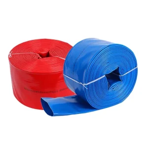 Durable PVC Lay Flat Hose Abrasion and Corrosion Resistant Flexible Hose for Irrigation and Water Pump Systems
