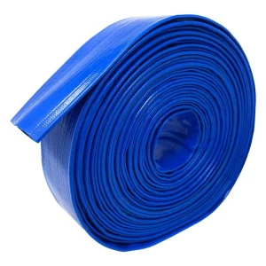 Durable PVC Layflat Flexible High Pressure Hose 1.0Inch 10 Bar Agriculture Irrigation Pool Water Discharge