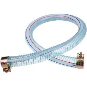 Durable PVC Steel Wire Reinforced Hose Long Service Life Transparent Flexible Spiral Pipe