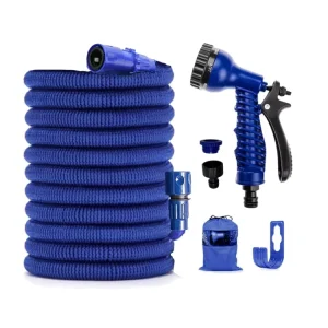 Durable Polyester Expanding Reel Pipe Expandable Flexible Magic Water Garden Hose