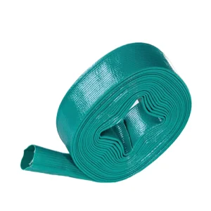 Durable Soft PVC Lay Flat Hose Flexible For Water Drainage Used In For Agricultural Farm Irrigation Water Supply 2 In 3 In 4 In