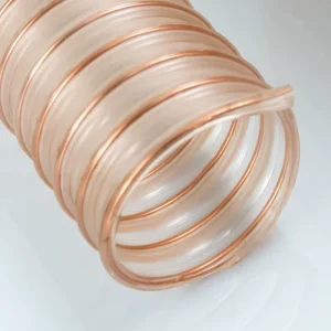 Durable Steel Wire Polyurethane Duct Hose CE Certified High Flexibility Anti Abrasion High Pressure for Workshop Exhaust HVAC