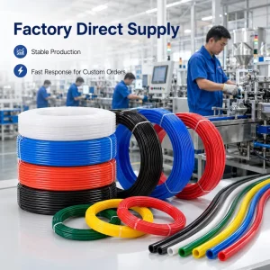 Durable Wear Resistant PA6 PA12 Nylon Pneumatic Air Tubing Flexible Plastic Hose for Centralized Lubrication Application