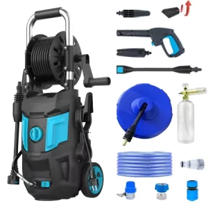 E wash C4012PLUS 1600C High Pressure Electric Jet Car Washer Pump Tool with 1600W Output for Cleaning Boss Cars and Snow Foam