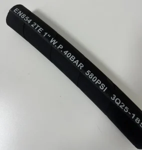 EN 854 2TE Textile Reinforced Hydraulic Hose Flexible Rubber Oil Hose